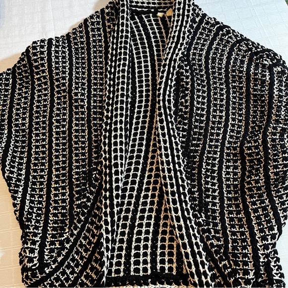 Anthropologie Moth Cocoon Cardigan S Boho Wool Blend Knit Whimsigoth Wednesday - Picture 9 of 10